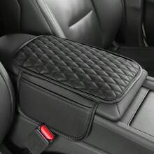 汽车扶手垫中央控制台汽车扶手箱保护套肘部保护垫带侧储物袋女士收纳旅行必需品返校宿舍收纳秋季装饰