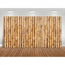 1PC Bamboo Background Party Background Photo Prop, Banner Decoration, Party Home Decoration, Party Wall Decoration, Party Background Decoration, Party Decoration Supplies