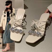 Women Loafers Shoes - 銀色 - 查看 1