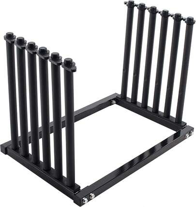 Windshield Storage Rack, Heavy Duty Windshield Truck Bed Rack With Protective Rubber Padding, Steel Frame, Windshield Rack For Truck Glass Transportation, 5-Slot/9-Slot