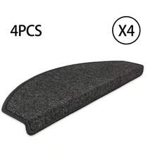 4/7/15 szt. nakładek na schody, antypoślizgowe, 65 x 24 cm, i komfort w domu, trwałe maty schodowe do użytku wewnątrz pomieszczeń