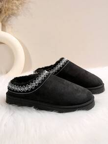 2025 New Women's Snow Boots, Thick Fur Lining, Warm Cotton Padded, Thick Sole, Short Boots For Winter