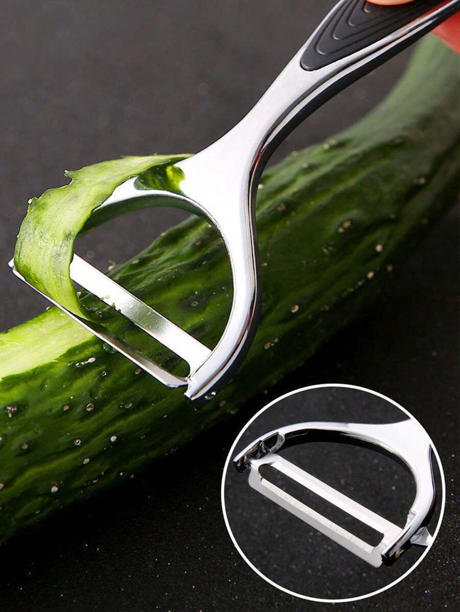 1 peça/2 peças Descascador de Liga de Zinco, Descascador de Frutas e Vegetais, Descascador de Maçã, Descascador de Batata, Descascador de Cenoura, Descascador de Aço Inoxidável, Descascador de Frutas, Descascador de Batata/Frutas, Descascador de Aço Inoxidável em Formato Y e I, Descascadores, Descascadores Multifuncionais, Utensílios de Cozinha, Pequenos Utensílios de Cozinha, Usados para Descascar Vegetais, Frutas, Batatas, Cenouras, Pepinos, Maçãs