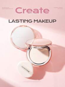 MISTINE 9克/盒 控油哑光粉饼，提亮肤色，适合所有肤质，持久妆效，打造哑光妆感，02 自然米色，适合暖色调肤色 - 02自然白 - 查看 2