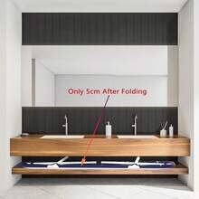 New 1 Piece Portable Large Adult Folding Bathtub; Independent Surround Folding Bathtub; Family Shower Room SPA Bathtub; Suitable For Hot/Ice Bath; Thickened Fullbody Soak SPA Bucket. - 藍色 - 查看 7