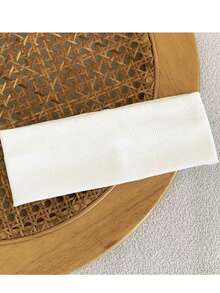 قطعة واحدة شريط رأس رياضي للنساء بلون واحد، إكسسوارات شعر للاستخدام اليومي والمنزلي، إكسسوارات موضة لف الرأس، أغراض المدرسة والجامعة، شرائط الرأس