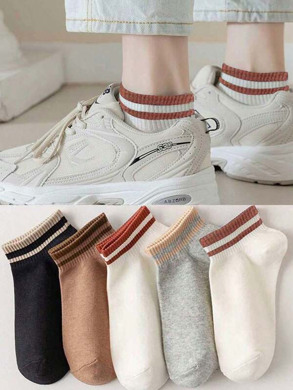 Merrald Autumn Women's Socks, Versatile Short Socks For Couples