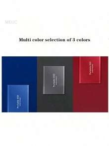 4TB Portable External Hard Drive | 4TB Large Capacity USB 3.0 Portable Hard Drive HDD, Suitable For All Types Of Laptop Offices, Students, Professionals - Black - View 3