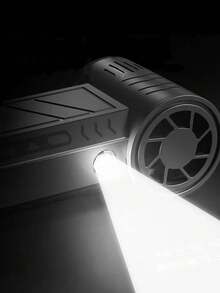 1 Set Of Violent Turbo Fan Mini Camping Outdoor Handheld Fan 130000 High-Speed Brushless Blower Dust Blower