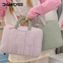 DANYCASE 11-16inch Sleeve Bag Cute Tablet Notebook Bag Compatible With Ipad 10th 11th Air 13 11 Pro 12.9 Shockproof Computer Briefcase Travel Women Case