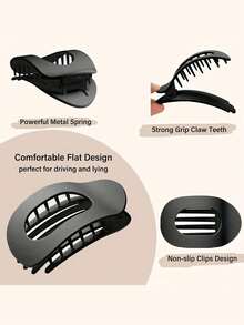 Bộ 6/3 kẹp tóc cá sấu đơn giản, thời trang dành cho nữ, kẹp tóc hàng ngày, phụ kiện tóc thanh lịch đa năng, quà tặng Ngày của Mẹ, quà tặng tựu trường, Lễ Tạ ơn, Giáng sinh, quà tặng ngày lễ, kẹp càng cua, kẹp tóc, kẹp tóc cài, kẹp tóc hình cá sấu, phụ kiện đội đầu - Nhiều màu - Xem 7