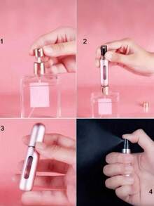 10 bình xịt nước hoa 5ml có thể nạp lại, bình xịt mini cầm tay, bình xịt nước hoa Cologne, bình nước hoa mini chống rò rỉ. Thích hợp cho đi chơi đêm, du lịch, tiệc tùng và hẹn hò. - Nhiều màu - Xem 8