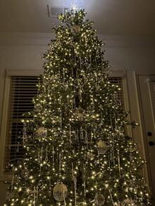 30 Pcs Crystal Ornaments Christmas Tree Decorations Hanging Crystals For Centerpieces Acrylic Chandelier Garland Gem Beads Taiwan Made Clear Home Decor Christmas Decorations Room Decor