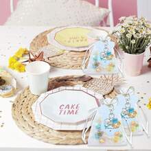 60 件/20 套婴儿洗礼礼品婴儿洗礼装饰品婴儿洗礼性别揭秘派对婴儿洗礼小礼品