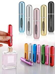 10 bình xịt nước hoa 5ml có thể nạp lại, bình xịt mini cầm tay, bình xịt nước hoa Cologne, bình nước hoa mini chống rò rỉ. Thích hợp cho đi chơi đêm, du lịch, tiệc tùng và hẹn hò. - Nhiều màu - Xem 1