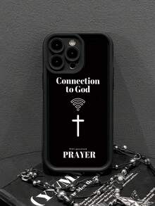 宗教 1 件十字架和 WiFi 图案加厚防震防指纹全覆盖手机壳，兼容 Apple 15/15 Plus/15 Pro/15 Pro Max/11/12/13/14 Pro Max/XS/XR/11 Pro/11 Pro Max/12 Pro/12 Pro Max/13 Pro/13 Pro Max/14 Pro/14 Pro Max/14 Plus/7 Plus/8 Plus/8/SE 2 - 彩色 - 查看 4