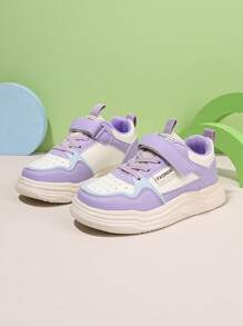 زوج من أحذية الجري الخارجية للبنات، أحذية رياضية عصرية ذات نعل ناعم مضاد للانزلاق