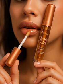 Dapop Honey Kiss Lip Oil – Hydration, Natural Shine And Smooth Effect On Lips - MEL - 查看 2