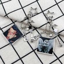 1/2pcs Anime Cartoon Guitar Microphone Keychain Accessories Combination, Keyring, Girl Card Album, USB Case, Camera Pendant, Valentine's Day Couple Gift Car Accessories Cute Goth Y2k Bag Lanyards With Id Holder Car Accessories Bag Charms