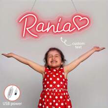 Niestandardowe neony, niestandardowe neony do dekoracji ściennych, spersonalizowane neony na ukończenie szkoły, wystrój pokoju, prezent na Dzień Matki, wesela, przyjęcia urodzinowe, prezenty, imprezy, pokoje gier, sklepy domowe, nazwy i neony na imprezę cosplay