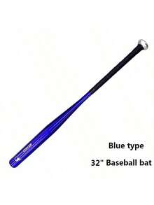 1pc 28" Baseball Bat, 26" Thick Aluminum Alloy Baseball Bat, Baseball & Softball Training, Car Self-Defense, Sports Equipment - Blue - View 4