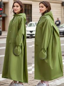 Raincoat Fashion Rain Coat Thickened Rain Coat Waterproof And Windproof Rain Jacket Rain Coat For Women Rain Poncho Multi Functional Raincoats Outdoor Activities Rain Wear Rain Jacket Cycling Traveling Climbing Rain Coat