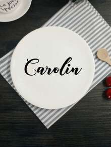 LICVIC 1/2/5pcs Personalized Name Ring Plate, Custom Jewelry Box, Customized Engagement Gift, Customizable Wedding Anniversary Ring Plate, Newlywed Gift, Proposal Gift, Bridal Shower Gift, Anniversary Gift, Personalized Ring Plate, Fashionable Autumn - Style a - View 6