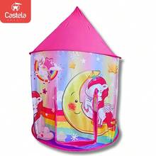 Barraca Castelo Infantil Unicórnio Tenda Crianças - Castela - Pink - Visão 6