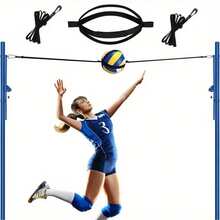 1 Set Volleyball Training Assistant - Easy-To-Use Practice Toss, Set And Hit Trainer For Beginner And Pro Solo Toss And Hit Training, Perfect Gift For Volleyball Enthusiasts, Beginner Volleyball Equipment | Volleyball Training | Durable Volleyball Equipment - Improve Beginner's Serve, Jump, Arm Speed And Strength, Sports And Outdoor Equipment - Multicolor - View 1