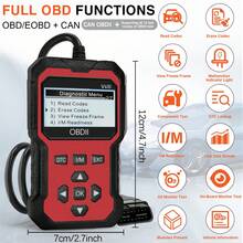 OBD2 Scanner Code Reader Engine Fault Scanner CAN Diagnostic Scan Tool For All OBD Protocol Cars Since 1996 - V410 - View 3