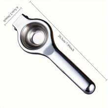 Heavy Duty Manual Citrus Juicer - Stainless Steel Lemon, Lime, Grapefruit Squeezer With Non-Slip Grip - Sturdy Construction For Home, Bar, Restaurant - Easy To Clean And Rust-Proof Design, Lemon Juicer, Stylish Kitchen Tool, Durable Cookware