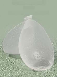 Reggiseno adesivo trasparente senza spalline, reggiseno adesivo push-up invisibile, reggiseno in silicone senza schienale, lavabile, adatto per donne con abiti da bagno, abiti senza schienale, bikini, adatto per nuoto e corsa