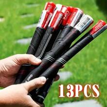 13pcs CP2 Pro Valentine's Day Golf Grips Set - Soft Rubber Anti-Slip Putter Grips, Fits All Weather - Standard/Midsize/Jumbo Options Available