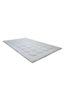 100% Cotton Non-Slip Bath Mat 40x70 Cm – Soft, Absorbent, Machine Washable | Made In Turkey - Pink - View 1