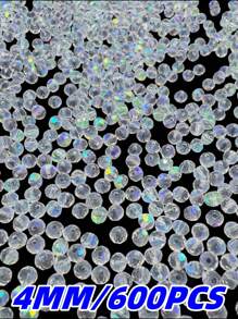 Confezione di perline distanziali sfaccettate in vetro di cristallo d'Austria con sfumatura color champagne da 4/6/8 mm, perline a rondella per la realizzazione di gioielli, braccialetti, collane, orecchini e accessori fai-da-te