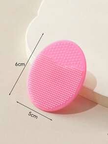 1pc Soft Silicone Baby Bath Brush - Gentle Soothing Skin Massage Brush - Ideal Bathing Essential For Moms, Designed Not To Hurt Nails - Silicone Baby Shampoo Brush - View 10