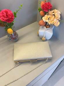 Women's Glitter Crossbody Bag / Wallet For Party / Banquet / Wedding - Màu Khaki - Xem 4