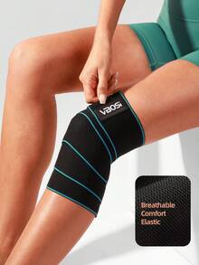 VBOSI 1pc Adjustable Compression Knee Sleeve - Suitable For Squats, Weightlifting And Daily Use - Unisex Fitness Knee Support, Great Gift - Multicolor - View 6