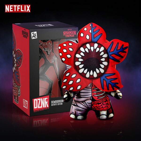 Netflix 1 PIEZA Figura coleccionable oficialmente con licencia de Netflix de la serie Stranger Things, del Demogorgon caníbal, de alta calidad para decorar el dormitorio, la sala de estar, el escritorio o para fiestas, cumpleaños, Navidad, buen regalo