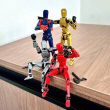 1/2/4 Packs Action Figure, Dummy 13 3D Printed ActionFigure Toy Gifts, Robot 13 Action Figure Full Body Mechanical Dummy Christmas Birthday Gift For Friends - Multicolor - View 5