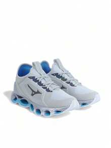 Ultra Comfortable Men's Sneakers Sole With Shock Absorbing System Various Colors From 38 To 43 High Resistance For Sports And Gym - 白色藍色 - 查看 1