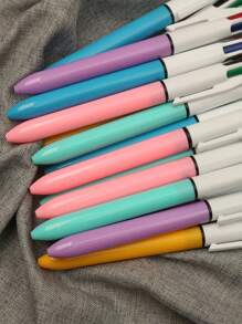 5/10 bolígrafos de punta de 1.0 mm con 4 colores retráctiles y aleatorios, bolígrafos de enfermera lindos, bolígrafos de 4 colores en 1 para la escuela, estudiantes, notas de enfermería, pizarra, útiles de oficina y vuelta al cole.