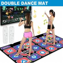 Dancing Pad Non-Slip Dance Mat Cushion Game Yoga Fitness Blanket For TV Home GYM Non-Slip Double Dance Mat Cushion Game Yoga Fitness Blanket - Multicolor - View 1