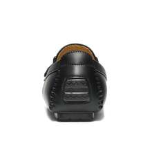 Men's Faux Leather Driving Penny Loafers Boat Shoes – Casual Comfort For Everyday Wear And Stylish Weekend - Black - View 9