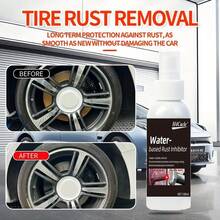 H4Cacle 汽车油漆和轮毂除锈除尘剂，多用途清洁剂，适用于轮毂护理和轮胎清洁，汽车美容，保护刹车盘免受灰尘和轮毂锈蚀，轮毂保护和轮胎清洁