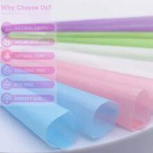 200/100/50+1-Pack Rainbow Rolling Papers , Natural Pre Rolled Rolling Paper, KingSize Rolled Paper 110mm, Tips & Packing Tubes Included - Cigarette Rolling Papers Smoking Accessaries - 彩色 - 查看 2