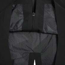 Under Armour 男士棉质 UA STRM CGI 羽绒三合一外套，运动休闲棉质羽绒保暖舒适外套（85% 羽绒含量），1364891-001 - 黑色/灰色 - 查看 5