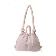 New Korean Fashion Fabric Shoulder Bag Soft Crossbody Bag Mini Tote Purses For Women Underarm Bags Handbags And Purses - Multicolor - View 14