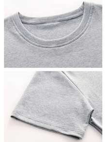 AICJ Set de 3 piezas de pijama para hombre, disponible para primavera y verano, incluye camiseta de manga corta con bolsillo delantero, pantalones cortos a cuadros clásicos y pantalones, ropa de casa casual y cómoda