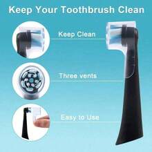 Toothbrush Head Cover, Toothbrush Head Plastic Dustproof Cover, Compatible With IO Ultimate Clean Gentle Care Replacement Heads And IO Series 3 4 5 6 7 7G 8 9 Electric Toothbrush, Convenient Travel Supplies, Home Dorm Supplies - Multicolor - View 5